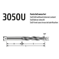 Silmax HMX3050A033 keményfém fúró